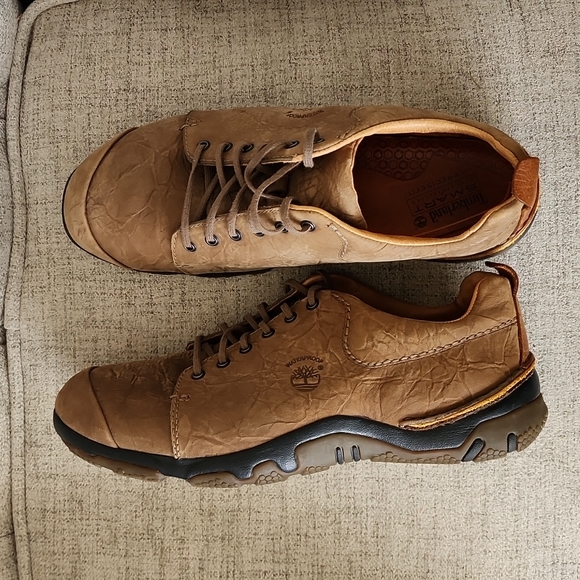 Timberland Smart Waterproof Tan Shoes - Picture 8 of 11